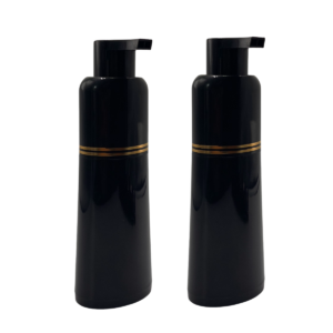 Plastic PP 200ml 300ml 400ml Double-tube Emulsion Bottle 2 In1 Hair Dye Lotion Bottle Hair Dye Squeeze Bottle